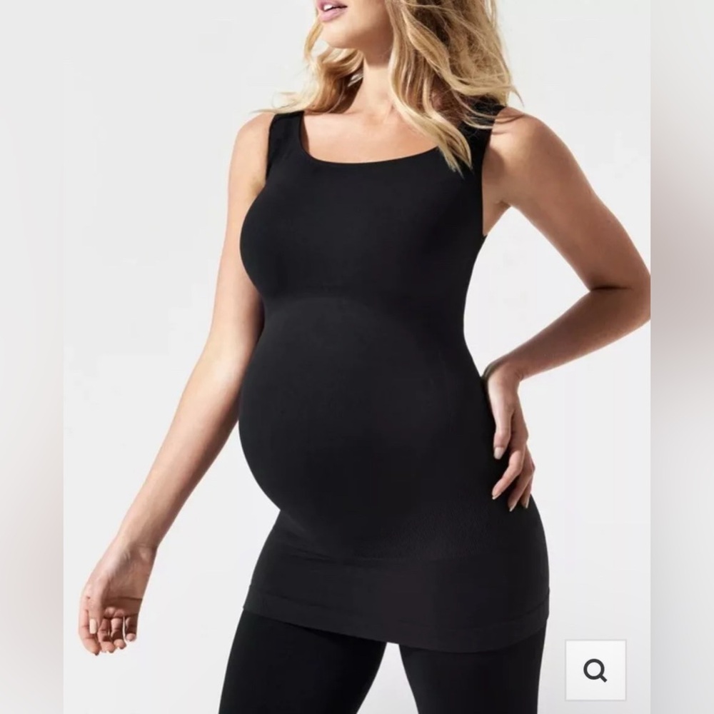 BLANQI Nelly Support Tanktop BLACK MATERNITY TOP Size M